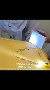 1.5K views · 21 reactions | STEM Activities Class: VIII-Green Topic: Reflection and Refraction Of light FFCHaripur | Fauji Foundation College Haripur | Facebook
