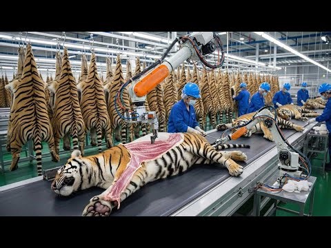 Inside The World’s Most Dangerous Factory: Tiger Skin Manufacturing | ancient wilds
