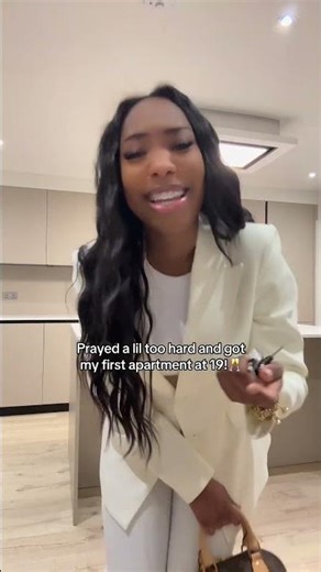 GUESS WHO GOT HER FIRST APARTMENT!🤪 #regena #shorts