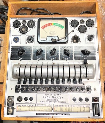 PRECISION "Tube Master" Tube and Battery Tester Model 10-12 Works well. | eBay