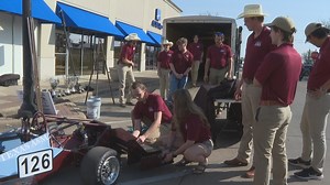 Aggies reveal 2022 Formula style car during First Friday