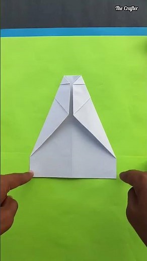 How to make a new small A4 sheet unique folding step paper Plane