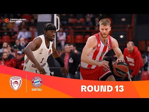 Olympiacos Piraeus-FC Bayern Munich | Round 13 Highlights | 2023-24 Turkish Airlines EuroLeague