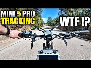 DJI Mini 5 Pro Tracking & Obstacle Avoidance Test - Improved?!
