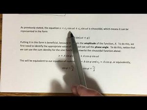 5.1 - Linear Models: Initial-Value Problems (Part 2)