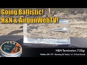 Small Bore Airgun Ballistics – Walther LGV .177 and H&N Pellets Going Ballistic on AirgunWebTV