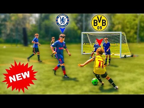 I Challenged Kid Footballers to A Football Tournament! KID HALAAND vs KID HAVERTZ