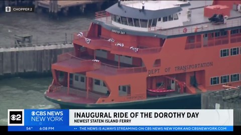 Dorothy Day Staten Island Ferry goes into regular service in May
