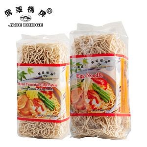 [Hot Item] Traditional Healthy Slim Wheat Instant Noodle 400g Jade Bridge Dried Egg Noodles