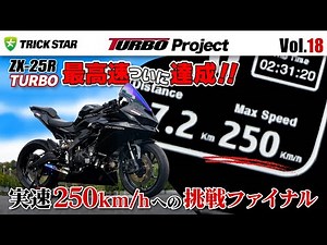 [Vol.18] 103PS spec ZX-25R Finally achieved 250km/h! !