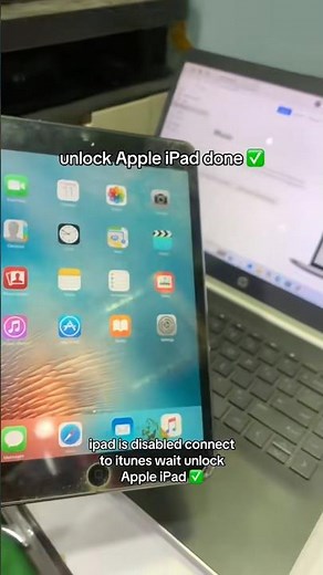 ipad is disabled connect to itunes wait unlock Apple iPad ✅ #ipad