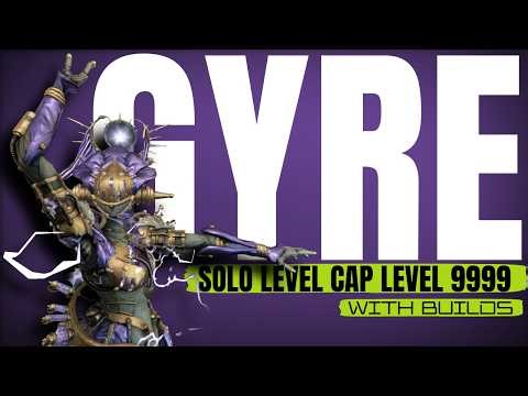 GYRE PRIME - Solo Level Cap Void Cascade Level 9999 - CIRCUMVENT | Warframe
