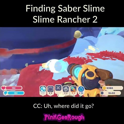Saber Slime in Powderfall Bluffs #slimerancher2