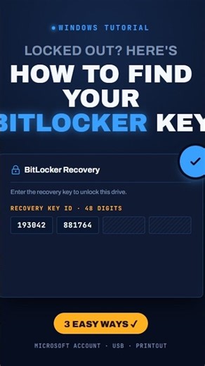 How to Recover a BitLocker Key