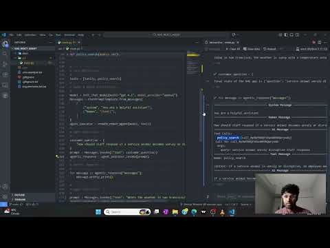 ReAct + RAG Agent using LangChain, LangGraph, and Pinecone