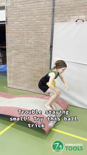 Clamp a ball between your legs and stomach to stay compact during a backward roll! 🤸‍♂️ Try it out and tag a teammate! More drills at gymnasticstools.com 💡 Save for later and follow for more drills! #GymnasticsDrill #backextensionroll #foryou #fy #fyp #GymnasticsTraining #BodyTension #TrainSmart #gymnasticstiktok