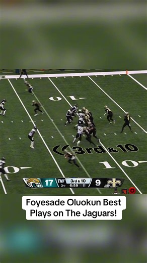 Such an underrated linebacker! #NFL #Jaguars #FoyesadeOluokun #FYP #ForYou