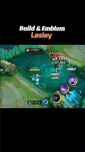 ‣ Tutorial Build Lesley Mlbb