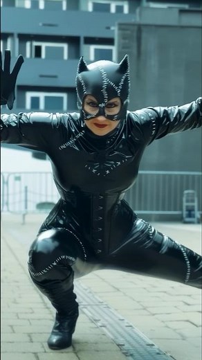 Purrfect CAT WOMAN Cosplay 🖤🐈‍⬛ MCM London #shorts
