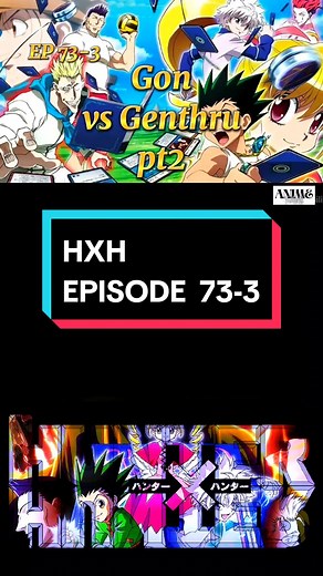 Gon vs Genthru | HXH EPISODE 73-3 | Anime Fight Scene