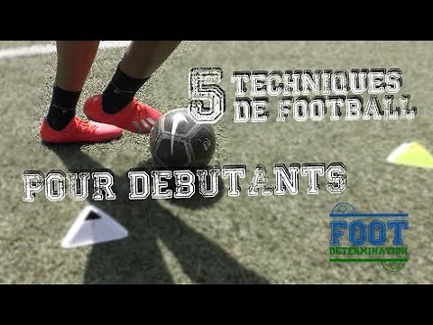 5 football techniques for beginners (tutorial)