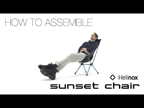 [INSTRUCTION] Helinox Sunset Chair Instruction