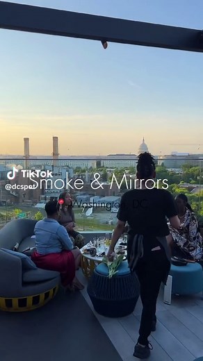 DC Rooftop Bar with Fabulous View | Smoke & Mirrors