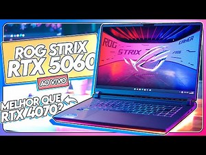 Testando o NOVO ROG STRIX G16 com a RTX 5060! Será que tá melhor que a RTX 4070? #Bench307