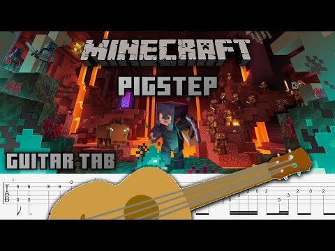 Minecraft Guitar Tab - Pigstep (Nether Update)