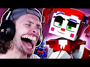 VAPOR REACTS TO FNAF MINECRAFT FAZBEAR & FRIENDS EPISODE 4!
