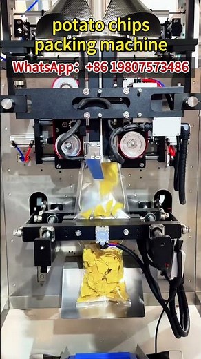 250g vertical pouch potato chips packing machine | automatic weighing and packing machine for chips