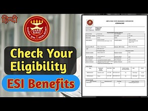 How to check ESIC eligibility benefits for IP & Family Members | See what facilities are available