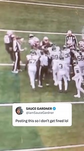 264K views · 687 reactions | Sauce bringing his receipts  Sauce claims Mac Jones hit him in ‘private parts’ #nfl #jets #patriots #saucegardner | Sports Illustrated | Facebook