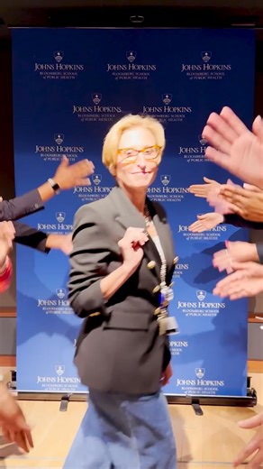 Faculty and #RushTok? Absolutely. I mean… there are 20 college degrees in this video after all! | Johns Hopkins Bloomberg School of Public Health