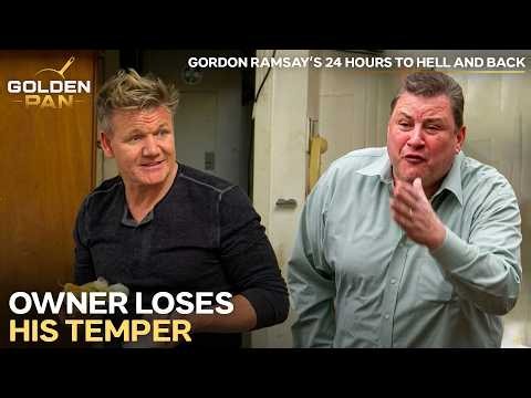 Furious Restaurant Owner Yells at Customers | Gordon Ramsay's 24 Hours To Hell And Back