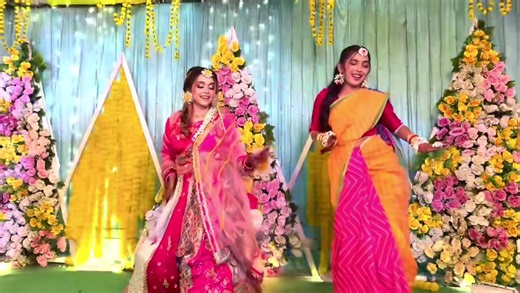 Yellow Night Bride Dance Performance