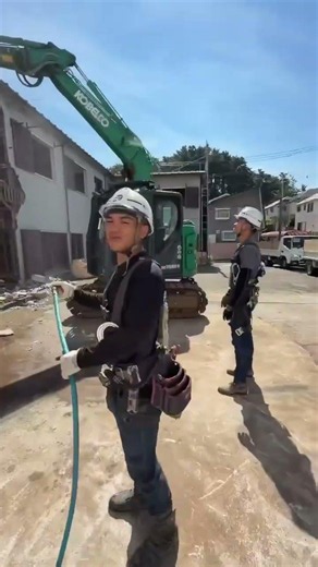 解体現場に抜き打ちチェック！ #ワンツースリー #解体 #横浜