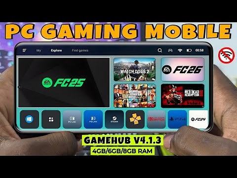 How to Install & Play PC Games on Any Android Phone - GAMEHUB V4.1.3
