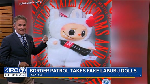 Officials said officers in Seattle intercepted 11,134 of the fake toys. | KIRO 7 News