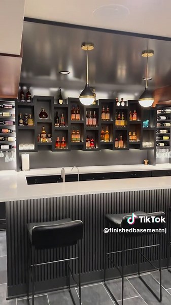 Ultimate Man Cave: Custom Billiards Setup with Whiskey Bar