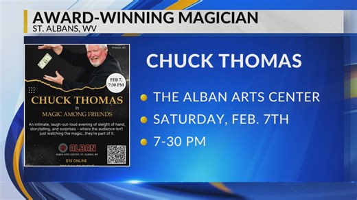 Award-winning magician performing in St. Albans this weekend
