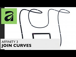 AFFINITY 3 JOIN Curves | Connect Paths | How To Canva