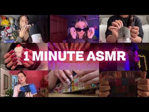 1 MINUTE ASMR COMPILATION