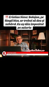 ‼️ Cristian Sima: Bolojan, pe lângă bice, ar trebui să dea și zahărel. Eu aș tăia impozitul pe salariu | Replica de Constanta