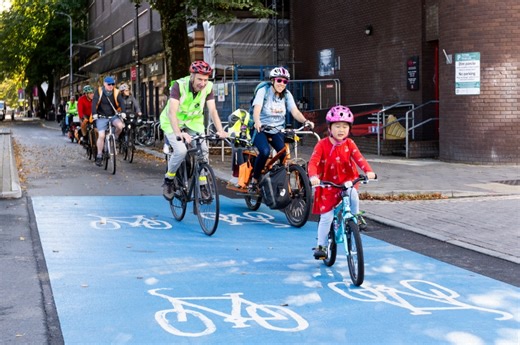 When the route connects, everything flows... A celebration cycle in Cardiff showed how connected paths can give people real choices for everyday travel. Our Wales Advocacy and Development Lead joined Cardiff Cycle City and locals on Cycleway 1, proving that when the network connects, so do people. 👉 cyclinguk.org/cardiff-cycleway | Cycling UK