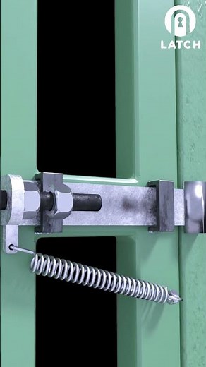 Sliding Door Latch Sliding Bolt Spring Latch - Clip 44