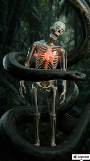 What Happens If an Anaconda Wraps Around You? #reels #anaconda #survial #viral