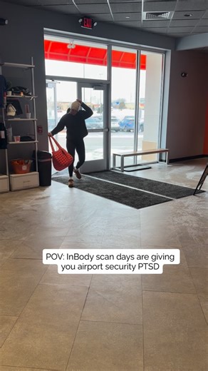Why does InBody scan day feel like airport security stress?! 😂 All jokes aside — don’t skip this step! 📊 InBody scans Thursday–Sunday 🔥 Challenge starts NEXT WEEK — sign up & lock it in! | Orangetheory Fitness Appleton