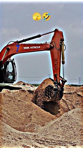 🫣🤣 #shorts #tatahitachi #excavator #jcb #minivlog #trending