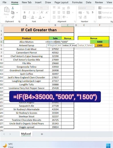IF Cell creater than Value? – Excel Logic Trick! |Check Greater Than in Excel – IF Function Hack!